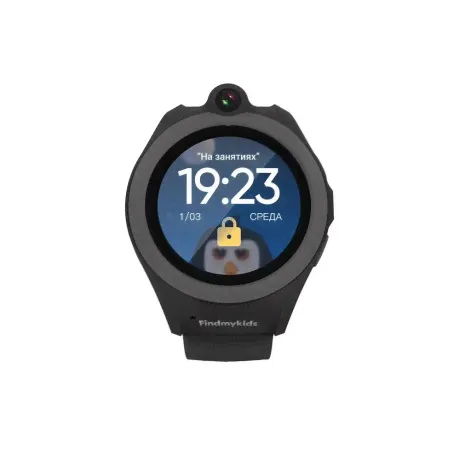 Cмарт-часы Elari Findmykids Pingo Roll Black 331003