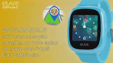 Elari Kidphone 2 - Smartwatch avec tracker et bouton SOS
