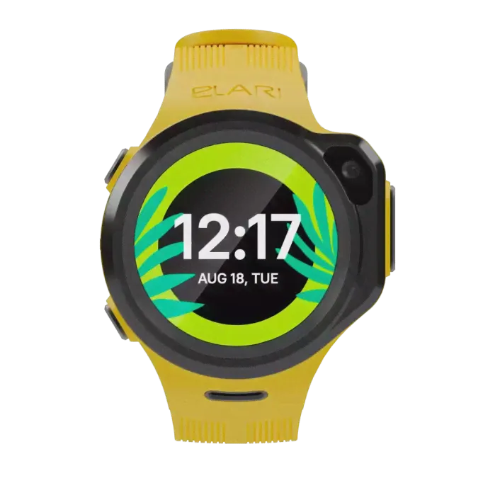 Умные часы Elari KidPhone 4GR (KP-4GR), Жёлтые-1