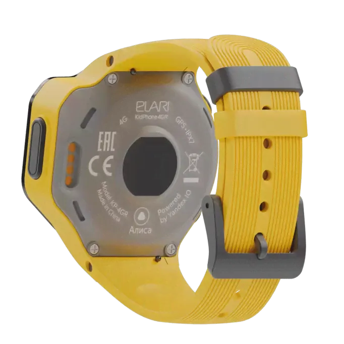 Умные часы Elari KidPhone 4GR (KP-4GR), Жёлтые-3