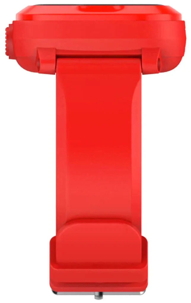 ELARI Детские умные часы ELARI KidPhone 4G Bubble красные носимый гаджет-1